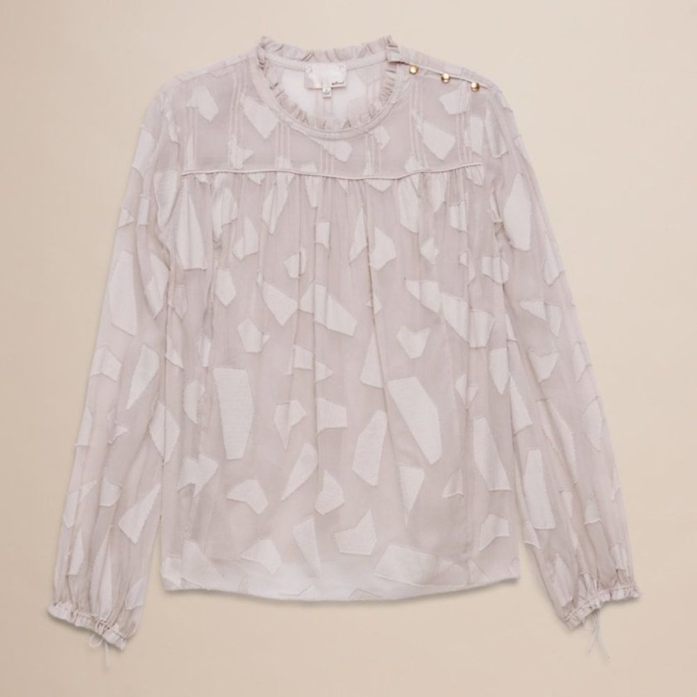 Wilfred for Aritzia Le Fou Henriette Floral Blouse